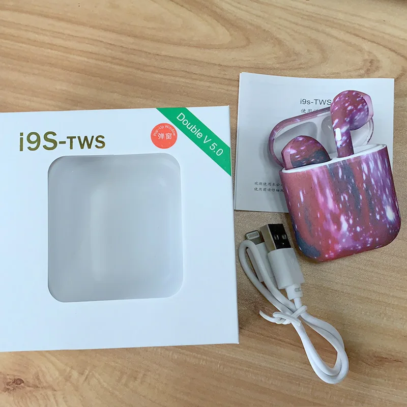i9S TWS color Bluetooth 5.0 headphones Wireless Bluetooth stereo headset support pop-up window PK i11 i7tws earbuds for iPhone
i9S TWS color Bluetooth 5.0 headphones Wireless Bluetooth stereo headset support pop-up window PK i11 i7tws earbuds for iPhone