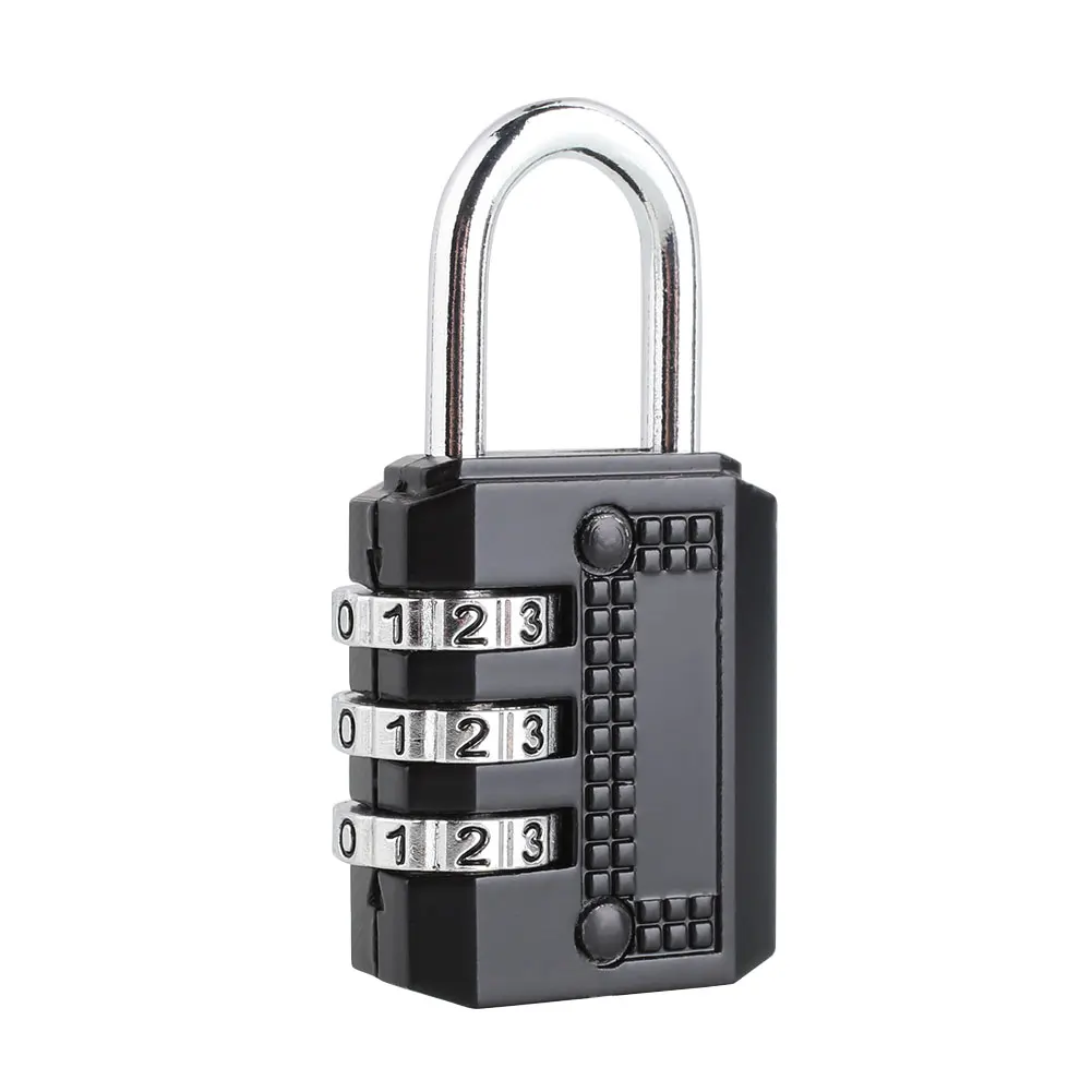 3 Digit Password Lock Outdoor Keyless Lock Travel Premium Code Number Luggage Resettable Luggage Lock Portable Security Dial
3 Digit Password Lock Outdoor Keyless Lock Travel Premium Code Number Luggage Resettable Luggage Lock Portable Security Dial
