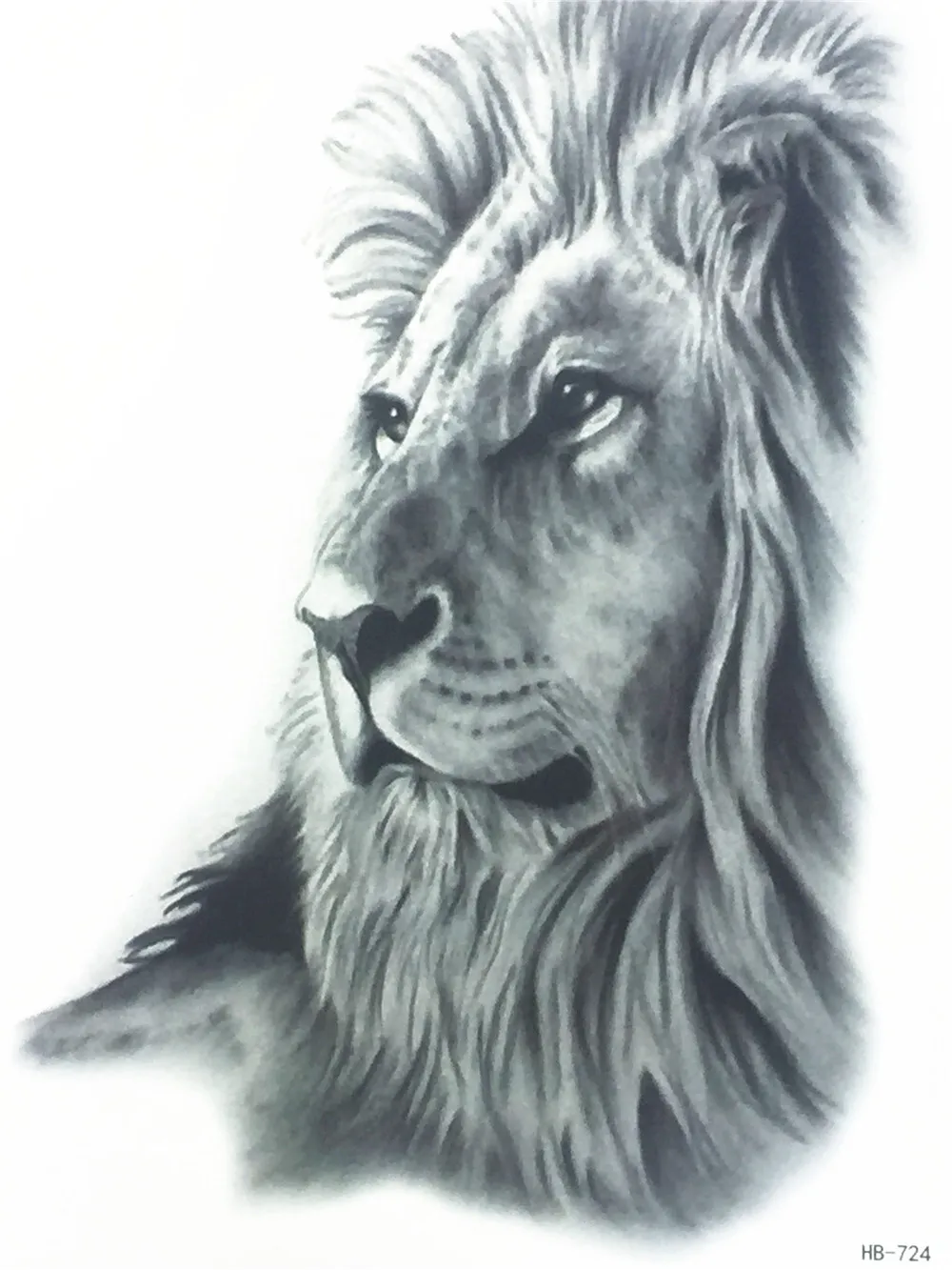 NEW Fashion Sexy Flash Waterproof Tattoo Lion Head Sexy Henna Temporary Tattoo (Size 21*15 cm) #HB-724
NEW Fashion Sexy Flash Waterproof Tattoo Lion Head Sexy Henna Temporary Tattoo (Size 21*15 cm) #HB-724