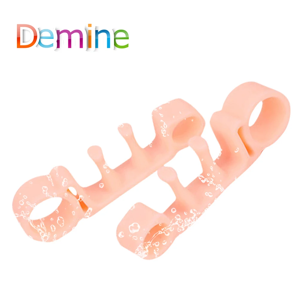 Demine Hallux Valgus Orthotics Bunion Splint for Separate All Toe Big Bone Orthopedic Foot Hammer Corrector Separator Insert Pad
Demine Hallux Valgus Orthotics Bunion Splint for Separate All Toe Big Bone Orthopedic Foot Hammer Corrector Separator Insert Pad