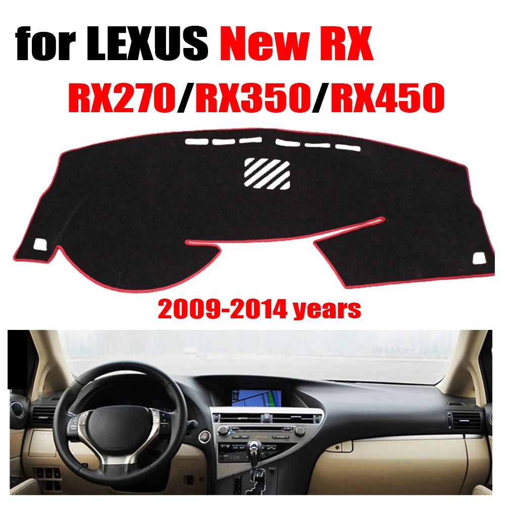 Car dashboard cover For LEXUS new RX270 RX350 RX450 2009-2013 Left hand drive dashmat pad dash covers auto dashboard accessories
Car dashboard cover For LEXUS new RX270 RX350 RX450 2009-2013 Left hand drive dashmat pad dash covers auto dashboard accessories