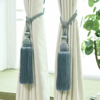 2Pcs/Pair Curtain Tassel Brush Fringe Tiebacks Hanging Belt Ball Ropes Hook Hanger Curtain Accessories Tie Back Strap Buckle
2Pcs/Pair Curtain Tassel Brush Fringe Tiebacks Hanging Belt Ball Ropes Hook Hanger Curtain Accessories Tie Back Strap Buckle