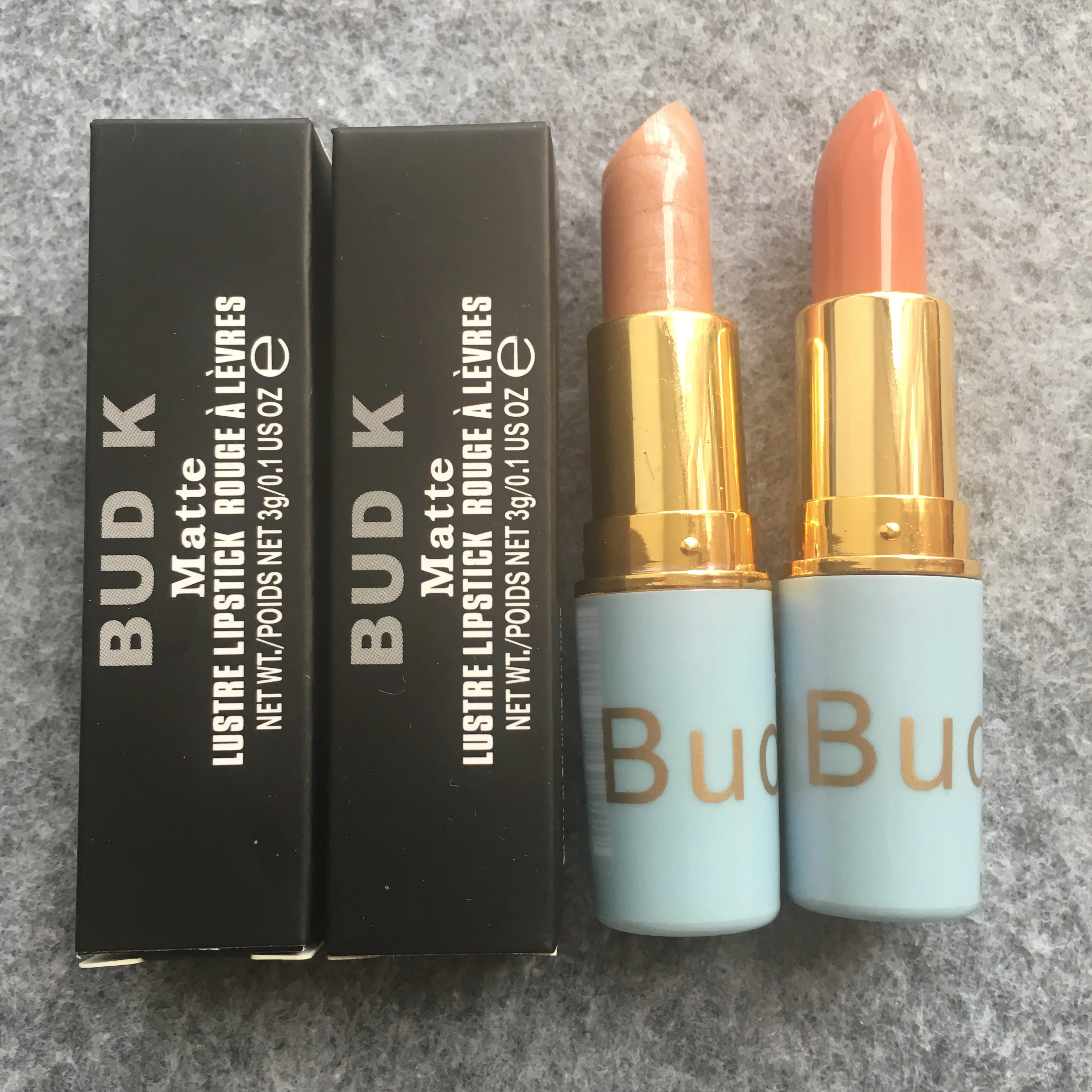 BUD K Limited Edition Cinderella 2 Color Lipstick Nude Lipsticks Waterproof Lip Matte Lipstick Baby Beauty Batom High Quality
BUD K Limited Edition Cinderella 2 Color Lipstick Nude Lipsticks Waterproof Lip Matte Lipstick Baby Beauty Batom High Quality