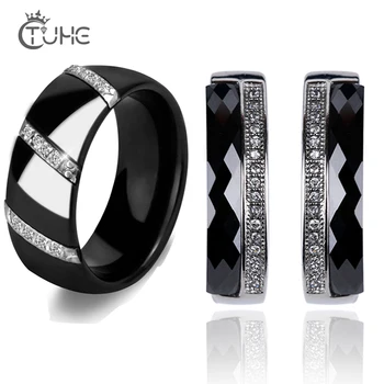 Dubai Silver Jewelry Sets Wedding African Crystal Bridal Ceramic Rings U Shape Earring Jewellery Set Rhinestone Anniversary Gift
Dubai Silver Jewelry Sets Wedding African Crystal Bridal Ceramic Rings U Shape Earring Jewellery Set Rhinestone Anniversary Gift