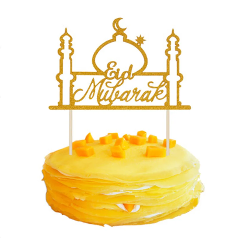 1PCS Glitter Gold Silver EID Mubarak Ramadan Mubarak Umrah Mubarak Paper Cup Cake Topper For Muslim Eid al-Fitr Party Decor
1PCS Glitter Gold Silver EID Mubarak Ramadan Mubarak Umrah Mubarak Paper Cup Cake Topper For Muslim Eid al-Fitr Party Decor