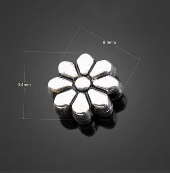 150pcs Antique Silver Floret Bead Charms Pendants -DIY Jewelry Findings Necklace Bracelet Fashion Accessories 9.4mm X 8.9 mm
150pcs Antique Silver Floret Bead Charms Pendants -DIY Jewelry Findings Necklace Bracelet Fashion Accessories 9.4mm X 8.9 mm