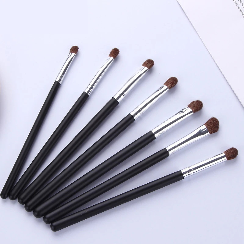 high quality horse hair eye shadow brush makeup brush set Liner Brush Angled Eyeliner Brush Professional Makeup Tool 7 pcs
high quality horse hair eye shadow brush makeup brush set Liner Brush Angled Eyeliner Brush Professional Makeup Tool 7 pcs