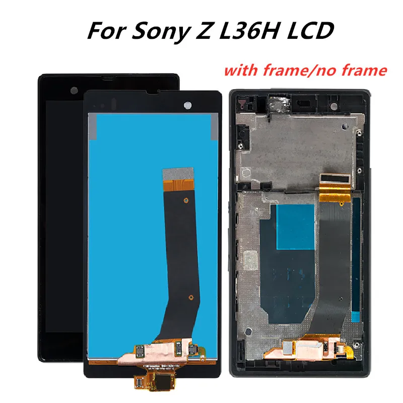 For Sony Xperia Z L36h C6601 C6606 C6603 C6602 C660x LCD Display with Frame Digitizer Sensor Assembly 5" Touch Screen
For Sony Xperia Z L36h C6601 C6606 C6603 C6602 C660x LCD Display with Frame Digitizer Sensor Assembly 5" Touch Screen