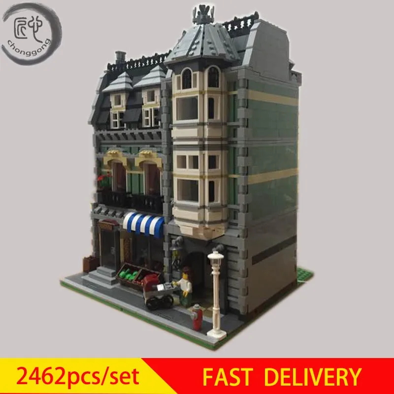 New City Street Green Grocer Model Building Kits Blocks Bricks Compatible 10185 Educationa Toy kid Birthday diy gift
New City Street Green Grocer Model Building Kits Blocks Bricks Compatible 10185 Educationa Toy kid Birthday diy gift