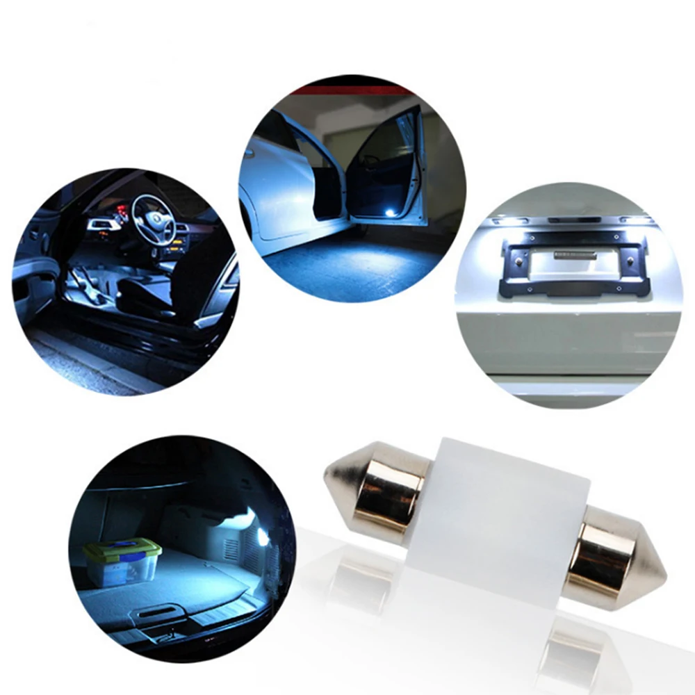 2x White 31MM 36MM 39MM 41MM 2 LED 3030 Car Festoon Dome Lamp Canbus Error Free Ceramics Light Bulb
2x White 31MM 36MM 39MM 41MM 2 LED 3030 Car Festoon Dome Lamp Canbus Error Free Ceramics Light Bulb