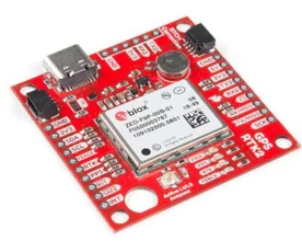 GPS-15136 SparkFun GPS-RTK2 Board-zed-f9p (QWIIC) Mocha