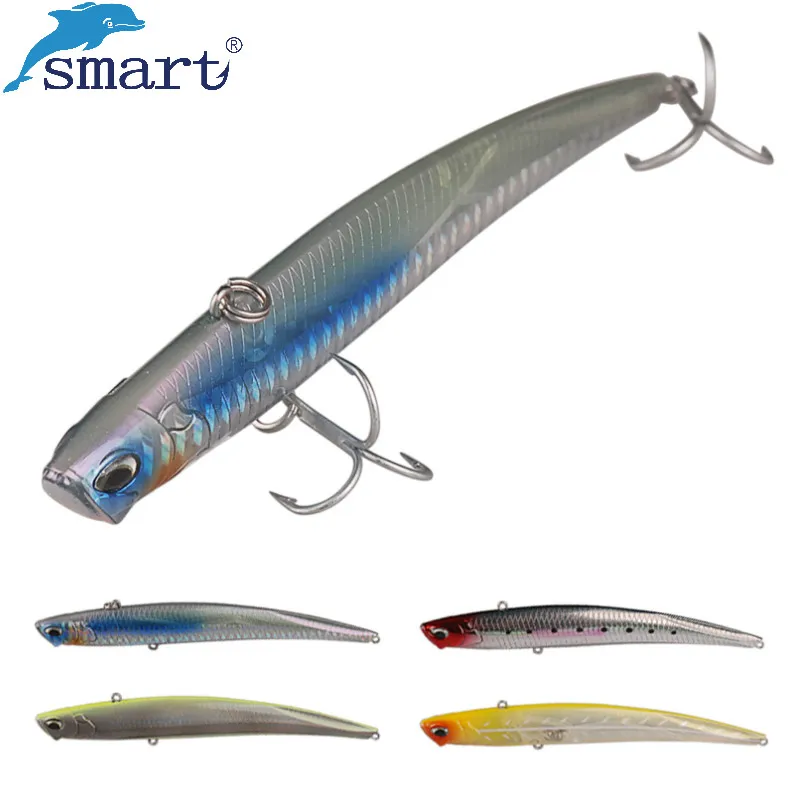 Smart Fishing VIB Lures 14cm 31g Sinking Bait with VMC Hook Iscas Artificiais Para Pesca Leurre Peche Fishing Big Wobblers 2017
Smart Fishing VIB Lures 14cm 31g Sinking Bait with VMC Hook Iscas Artificiais Para Pesca Leurre Peche Fishing Big Wobblers 2017