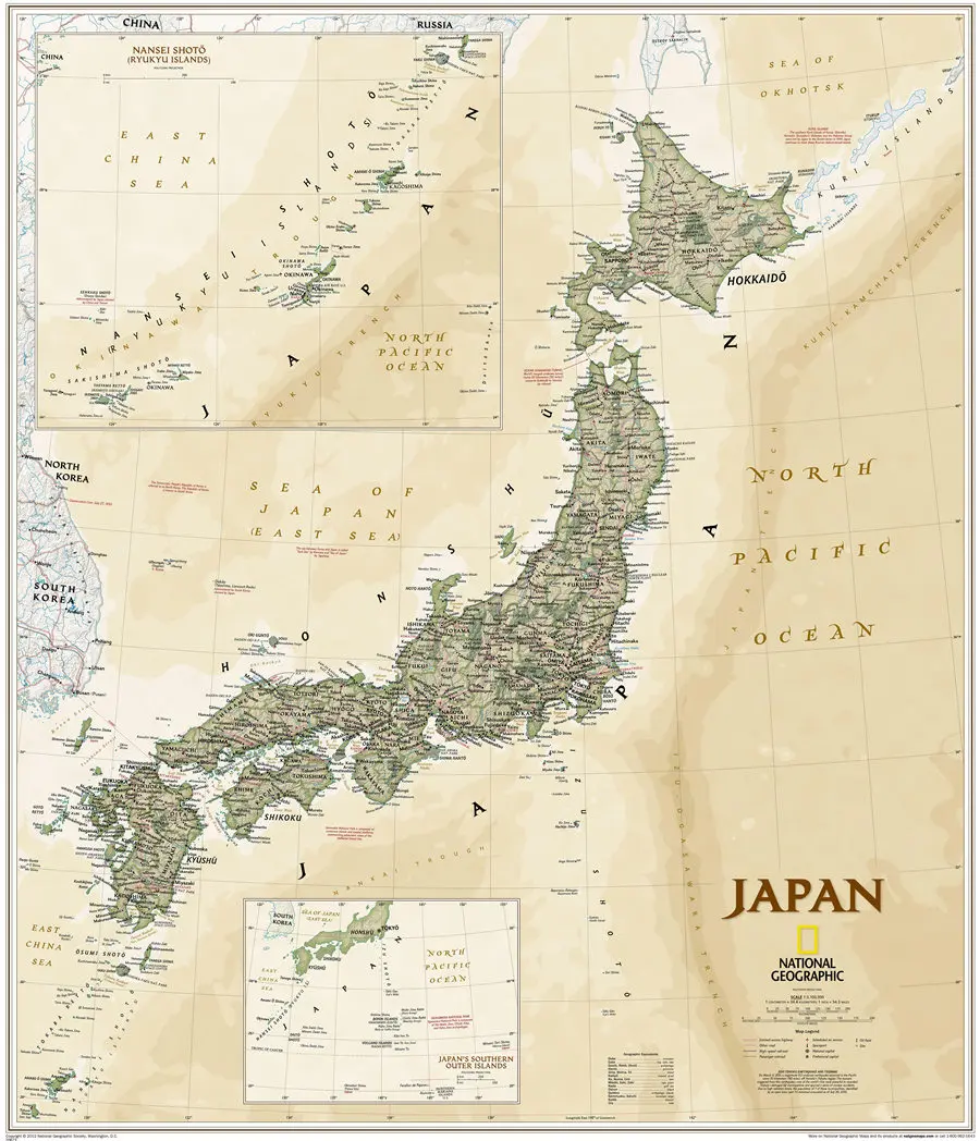 Maps-With-Zone-Of-Geographical-Maps-Of-Japan