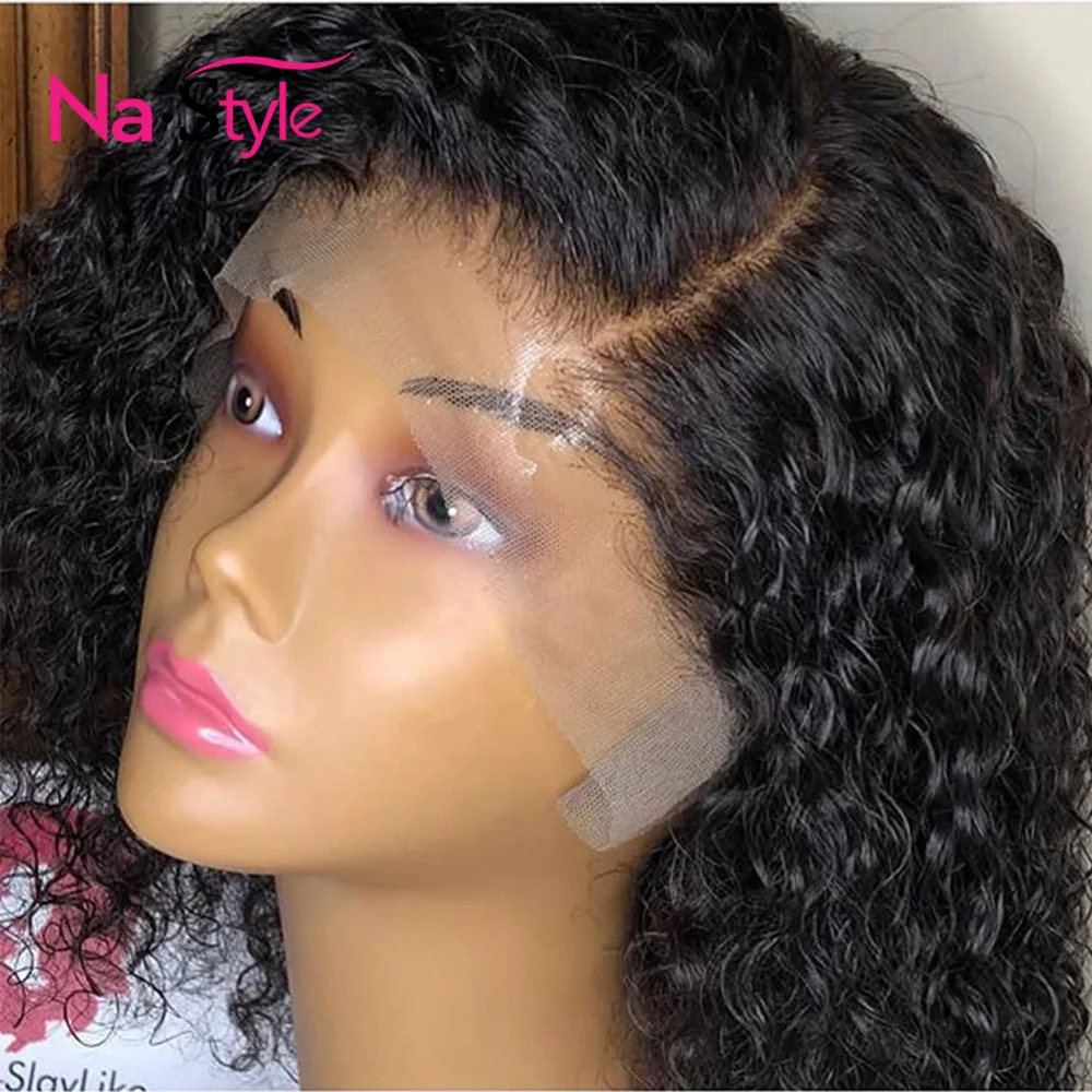 Mongolian Kinky Curly Hair Transparent Lace Wigs Short Curly Wig Bob Lace Front Human Hair With Baby Hair Deep Part Naturalcolor
Mongolian Kinky Curly Hair Transparent Lace Wigs Short Curly Wig Bob Lace Front Human Hair With Baby Hair Deep Part Naturalcolor