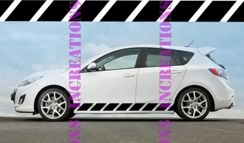 For 1Set/2pcs Simple Racing Side Stripes Universal For Any Car Decals Sticker Car styling
For 1Set/2pcs Simple Racing Side Stripes Universal For Any Car Decals Sticker Car styling