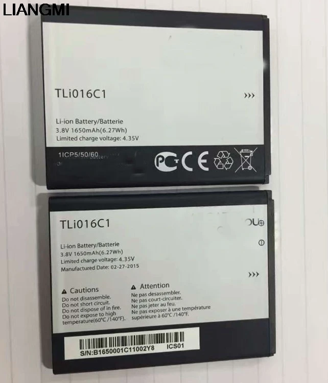 FOR ALCATEL ONE TOUCH 1600MAH TLi016C1 battery Rechargeable Li-ion Built-in mobile phone lithium with phone stander for gift
FOR ALCATEL ONE TOUCH 1600MAH TLi016C1 battery Rechargeable Li-ion Built-in mobile phone lithium with phone stander for gift