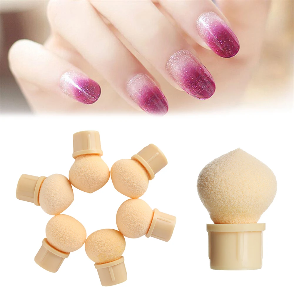 6PCS/Set Reusable Double Gradient Blooming Printing UV Gel Nail Art Pen Brush Replaceable Sponge Heads Makeup Tools
6PCS/Set Reusable Double Gradient Blooming Printing UV Gel Nail Art Pen Brush Replaceable Sponge Heads Makeup Tools