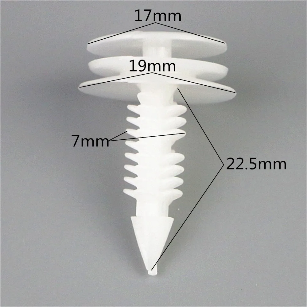 7mm 100pcs Auto Fastener Bumper Snap Fender Engine Car Front Rear Door Trim Panel Clip Retainer Auto Fastener Bumper Snap
7mm 100pcs Auto Fastener Bumper Snap Fender Engine Car Front Rear Door Trim Panel Clip Retainer Auto Fastener Bumper Snap