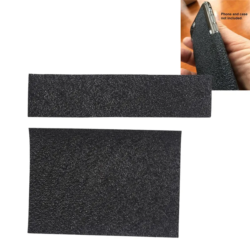 

1pc Grips Material Sheet Black Textured Rubber Grip Tape suitable for Guns, Cell Phones, Cameras, Knives, Tools