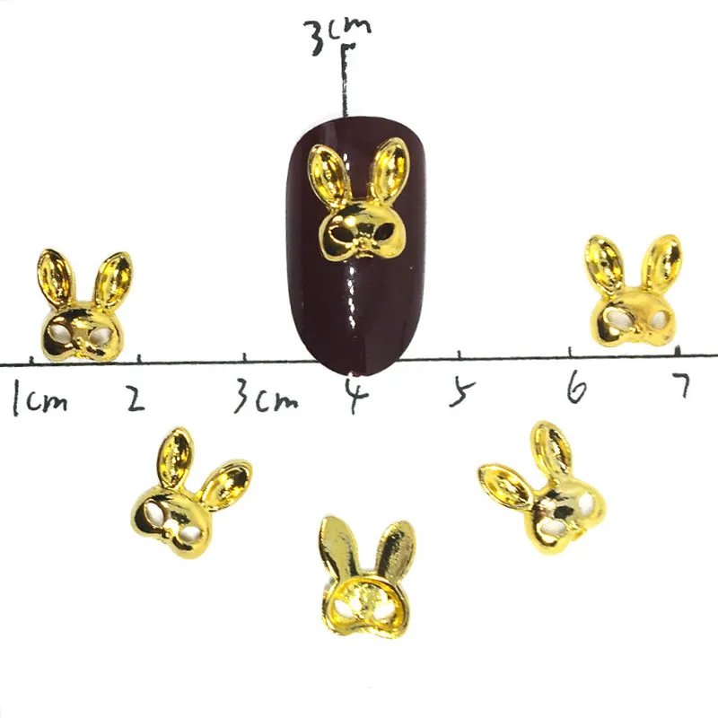 40Pcs Rabbits Gold Nail Art Decorations 3d Kawaii Studs Charms Bling Decors Alloy Nailart Supplies Cartoon Manicure Accessories
40Pcs Rabbits Gold Nail Art Decorations 3d Kawaii Studs Charms Bling Decors Alloy Nailart Supplies Cartoon Manicure Accessories
