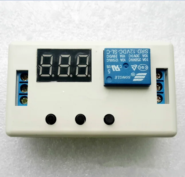 5PCS 12V 1 way Delay relay module Adjustable trigger delay loop timing and on off switch with shell Loop Module Board | Компьютеры и
