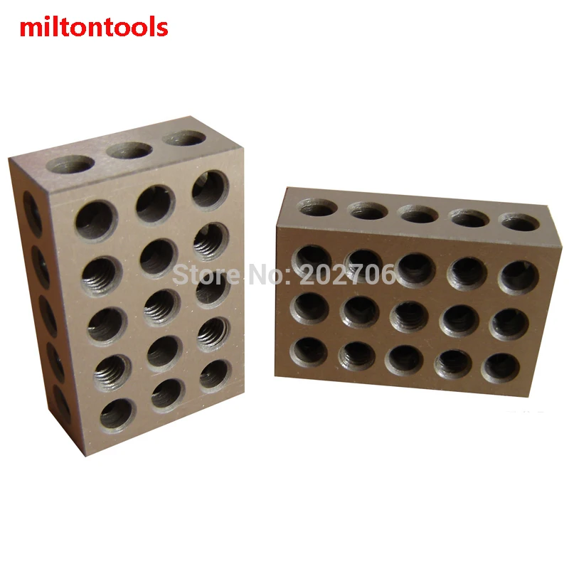 23 holes Precision 1-2-3" Blocks, 1pair=2pcs, parallel clamping block set steel block
23 holes Precision 1-2-3" Blocks, 1pair=2pcs, parallel clamping block set steel block