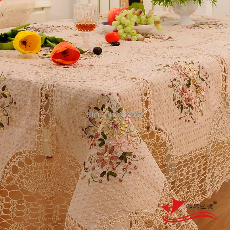 Cotton Crochet Tablecloth Rectangle Embroidery Table Cloths For New Year Decoration Christmas Table Clothes For Wedding Decor
Cotton Crochet Tablecloth Rectangle Embroidery Table Cloths For New Year Decoration Christmas Table Clothes For Wedding Decor