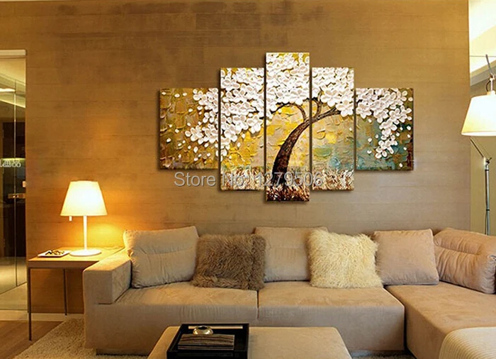 5 Pcs/set 100% Hand-painted Flower Tree Art Decoration Oil Painting On Canvas Wall Pictures For Living Room
5 Pcs/set 100% Hand-painted Flower Tree Art Decoration Oil Painting On Canvas Wall Pictures For Living Room