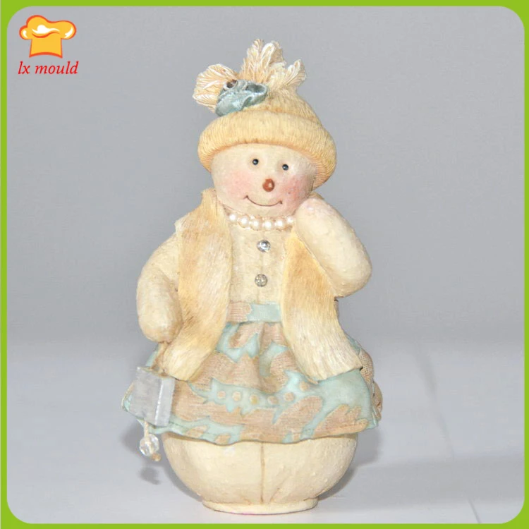 2017 new lx-mold Christmas snowman silicone mold cute Nordic wind Christmas snowman lady lady ornaments mold
2017 new lx-mold Christmas snowman silicone mold cute Nordic wind Christmas snowman lady lady ornaments mold