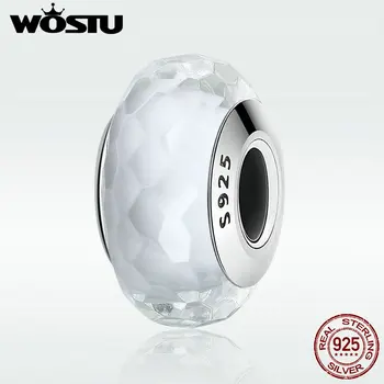 2017 Top Brand 925 Sterling Silver Fascinating White Murano Glass Beads Fit Original WST Bracelet DIY Jewelry DXZ035
2017 Top Brand 925 Sterling Silver Fascinating White Murano Glass Beads Fit Original WST Bracelet DIY Jewelry DXZ035