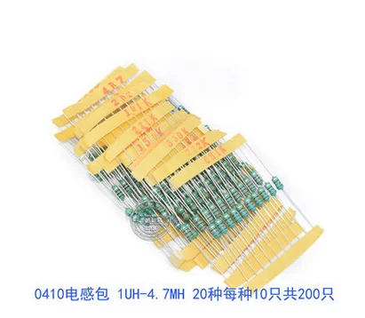 200PCS 20 Value 0.5W Assorted Color Wheel Inductor Kit 10% Tolerance Set High Quality
200PCS 20 Value 0.5W Assorted Color Wheel Inductor Kit 10% Tolerance Set High Quality
