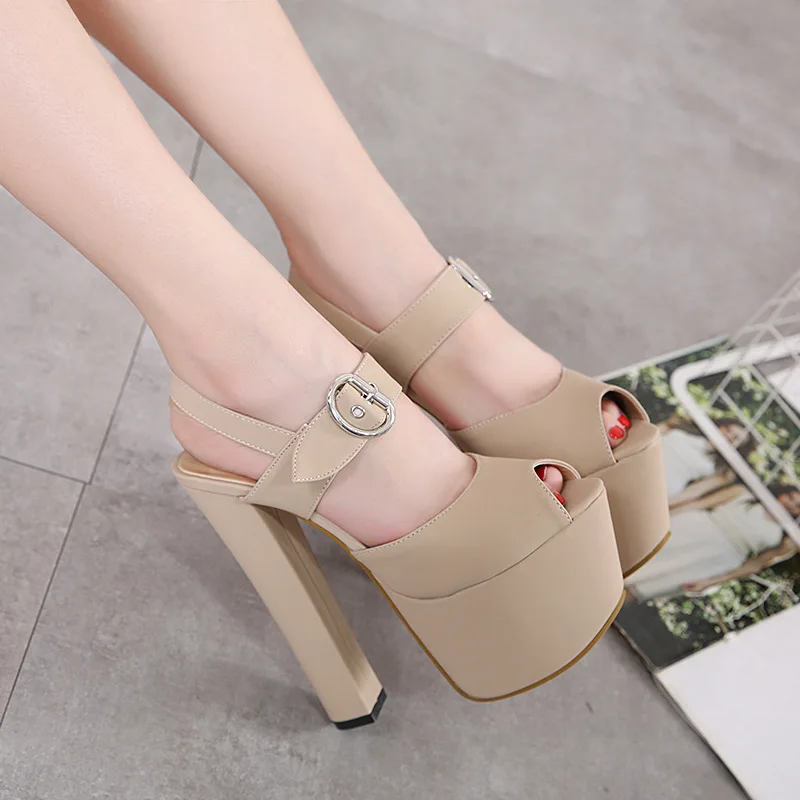 Fashion Women Pumps Platform Peep Toe Square Heels Pumps Black Blue Red Purple Shoes Woman Plus US Size
Fashion Women Pumps Platform Peep Toe Square Heels Pumps Black Blue Red Purple Shoes Woman Plus US Size