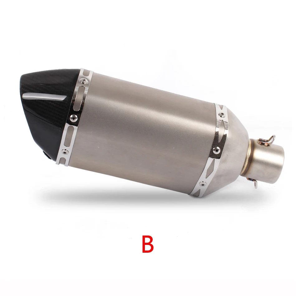 Motorcycle Exhuast Muffler Pipe Exhuanst Pipe 2inch Aluminum alloy Stainless steel For Suzuki GSX-R GSX-S1000 BMW S1000RR
Motorcycle Exhuast Muffler Pipe Exhuanst Pipe 2inch Aluminum alloy Stainless steel For Suzuki GSX-R GSX-S1000 BMW S1000RR