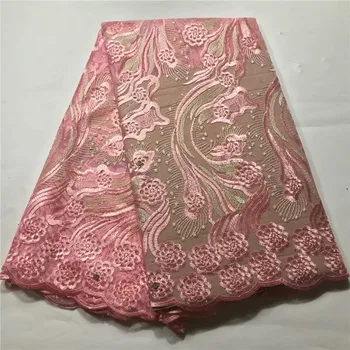 African Lace Fabric 2019 Embroidered Nigerian Laces Fabric Bridal High Quality French Tulle Lace Fabric For Women Dress
African Lace Fabric 2019 Embroidered Nigerian Laces Fabric Bridal High Quality French Tulle Lace Fabric For Women Dress