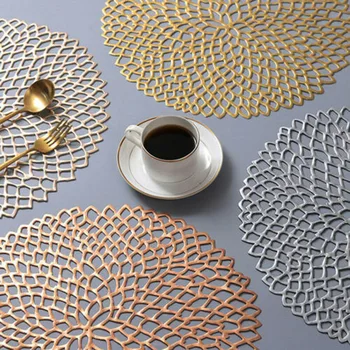 2019 Brand New Style Round Coaster Plastic Pads Insulation Table Placemat Non-slip Mats Western Mat
2019 Brand New Style Round Coaster Plastic Pads Insulation Table Placemat Non-slip Mats Western Mat