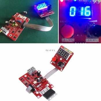 100A Double pulse Spot welding machine encoder Time Digit Module Control Panel Plate adjustable current Controller
100A Double pulse Spot welding machine encoder Time Digit Module Control Panel Plate adjustable current Controller