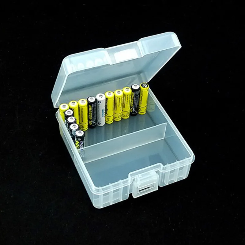 1PC 100XAAA Battery Storage Boxes Case Plastic AAA Battery Holder Mini Battery Box Clear Direct Box for aaa Porta Batterie
1PC 100XAAA Battery Storage Boxes Case Plastic AAA Battery Holder Mini Battery Box Clear Direct Box for aaa Porta Batterie