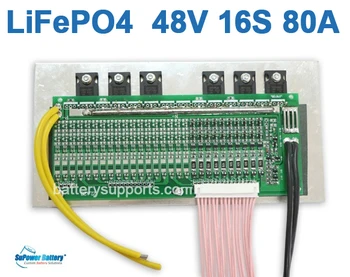SuPower 16S 3.2Vx 16 48V 51V 58.4V 80A LiFePo4 LFP LiFe Battery BMS Management System Balance PCB Chip Protection Circuit Board
SuPower 16S 3.2Vx 16 48V 51V 58.4V 80A LiFePo4 LFP LiFe Battery BMS Management System Balance PCB Chip Protection Circuit Board