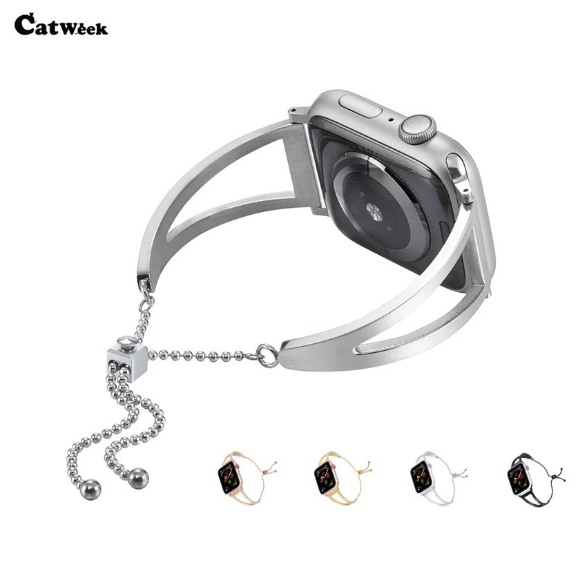 For Apple Watch 4 Band 44mm 40mm 38mm 42mm Light Fashion Metal Bracelet Band Stainless Steel Strap For iWatch 4 3 2 1 Watchbands
For Apple Watch 4 Band 44mm 40mm 38mm 42mm Light Fashion Metal Bracelet Band Stainless Steel Strap For iWatch 4 3 2 1 Watchbands