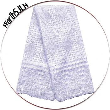 WorthSJLH White Africa French Lace Fabric 5 Yards African Net Lace Fabric 2019 Peach Women Bridal Lace fabric For Wedding Dress
WorthSJLH White Africa French Lace Fabric 5 Yards African Net Lace Fabric 2019 Peach Women Bridal Lace fabric For Wedding Dress