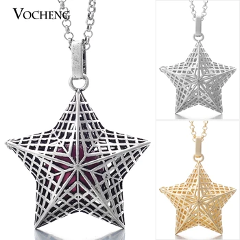 Wholesale 10pcs/lot Vocheng Chime Harmony Necklalce 3 Colors Star Necklace with Stainless Steel Chain VA-052*10 Free Shipping
Wholesale 10pcs/lot Vocheng Chime Harmony Necklalce 3 Colors Star Necklace with Stainless Steel Chain VA-052*10 Free Shipping