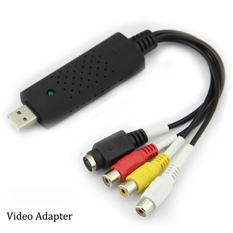 Для ПК/ноутбука USB 2 0 Карта видеозахвата ТВ тюнер видеомагнитофон DVD AV аудио