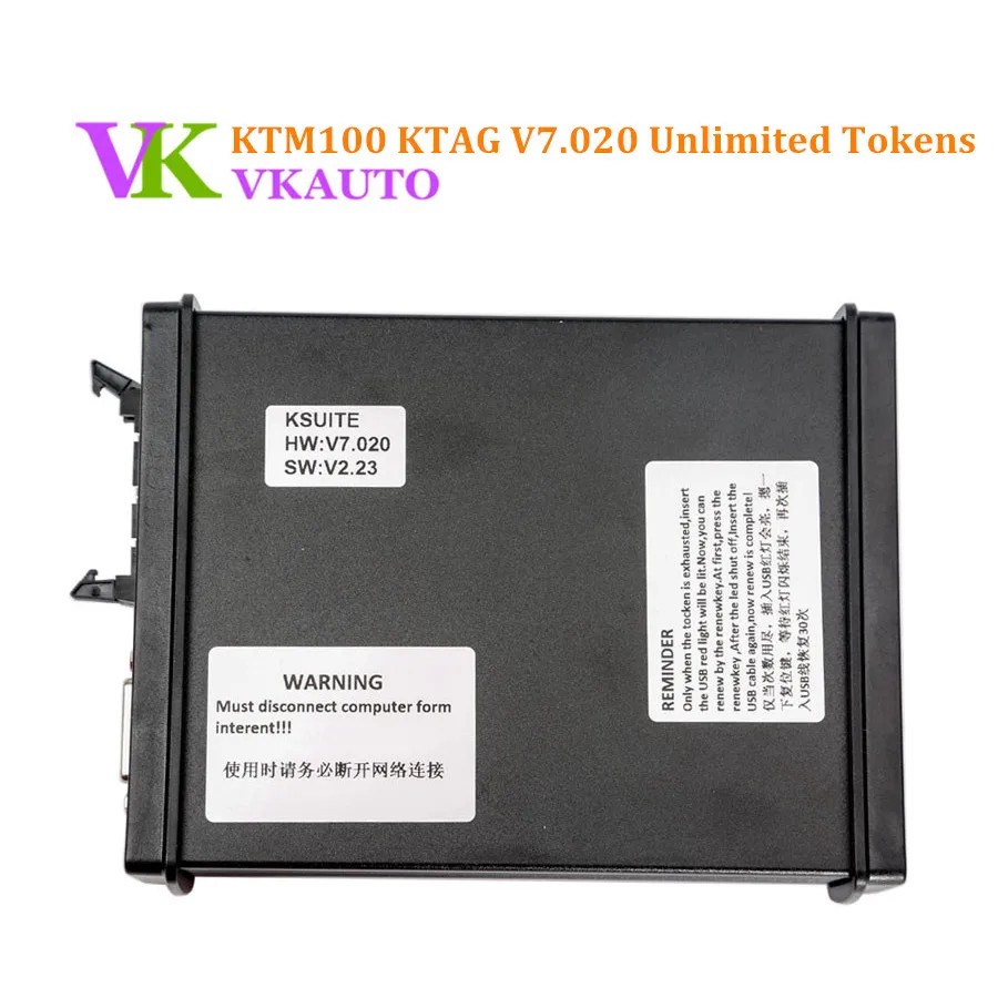 Latest KTAG FW V7.020 V2.23 ECU Programmer Master Version K-Tag with Unlimited Token Chiptuning Tool
Latest KTAG FW V7.020 V2.23 ECU Programmer Master Version K-Tag with Unlimited Token Chiptuning Tool