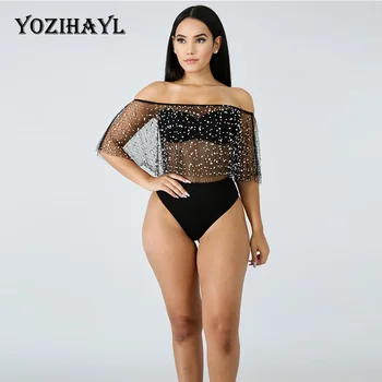 YOZIHAYL Sexy Lace Bodysuit Perspective Hollow Out Romper Women Jumpsuit Summer Backless Off Shoulder Bodysuit for women 2018
YOZIHAYL Sexy Lace Bodysuit Perspective Hollow Out Romper Women Jumpsuit Summer Backless Off Shoulder Bodysuit for women 2018