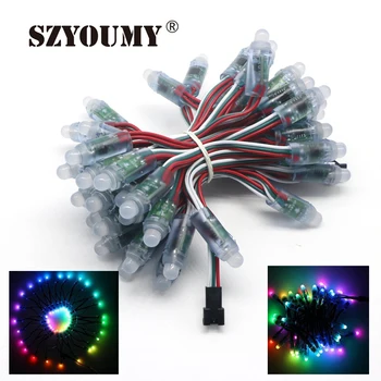 SZYOUMY 1000 Pieces 12mm WS2811 RGB Wire Cable Led Modules String IP68 Waterproof DC5V Input Digital Colors LED Pixel Lighting
SZYOUMY 1000 Pieces 12mm WS2811 RGB Wire Cable Led Modules String IP68 Waterproof DC5V Input Digital Colors LED Pixel Lighting