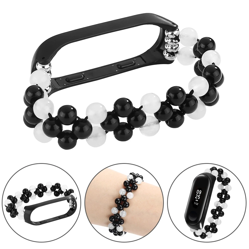 For Xiaomi Mi Band 4 3 Watch Bracelet Elastic Stretch Beads Agate Jewelry Strap for MIband4 Wrist Belt Accessories
For Xiaomi Mi Band 4 3 Watch Bracelet Elastic Stretch Beads Agate Jewelry Strap for MIband4 Wrist Belt Accessories