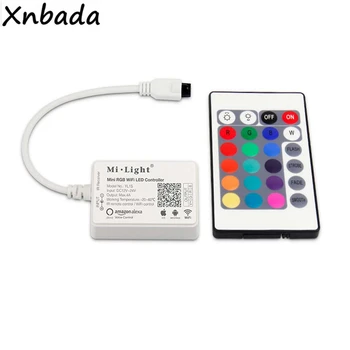 Milight MiBoxer YL1S WIFI Led Controller Amazon Alexa Smart Phone APP IR Remote Control For RGB Led Strip Light Tape DC12V-24V
Milight MiBoxer YL1S WIFI Led Controller Amazon Alexa Smart Phone APP IR Remote Control For RGB Led Strip Light Tape DC12V-24V