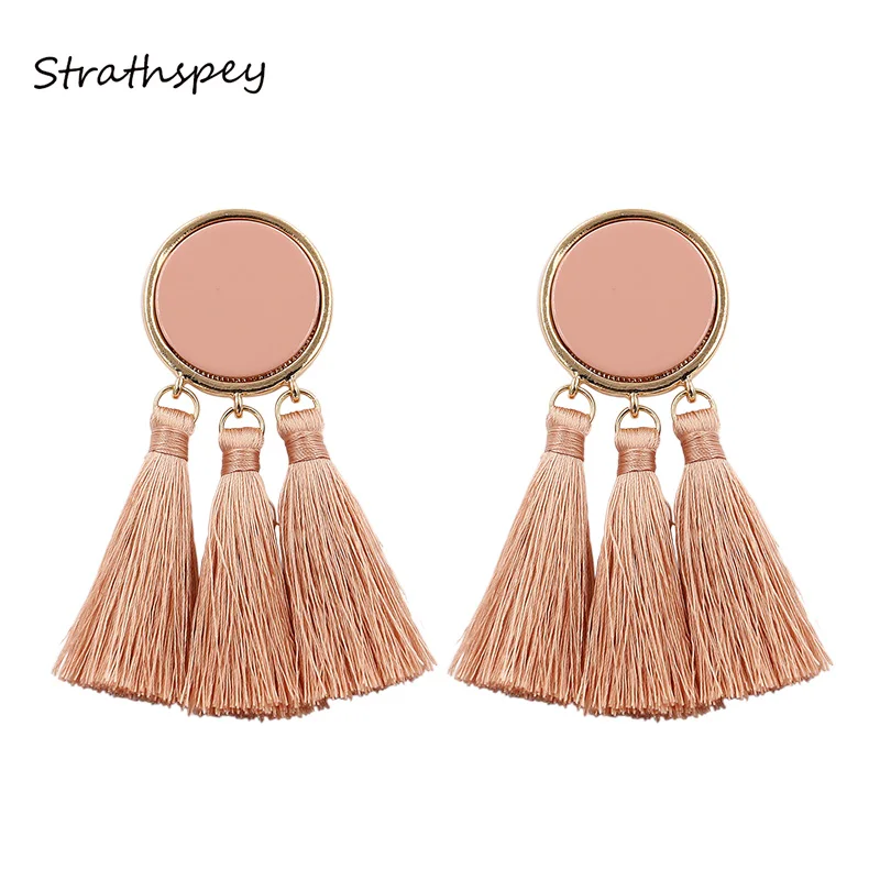 STRATHSPEY Long Tassel Earrings For Women Statement Pink Fringe Earring Big Handmade Bohemia Earrings Jewelry
STRATHSPEY Long Tassel Earrings For Women Statement Pink Fringe Earring Big Handmade Bohemia Earrings Jewelry