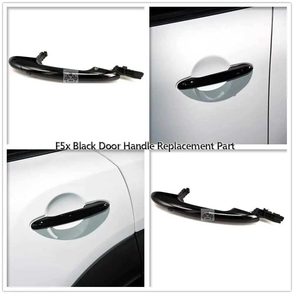 Новая глянцевая черная крышка для дверной ручки из АБС-пластика сменный Тип Mini