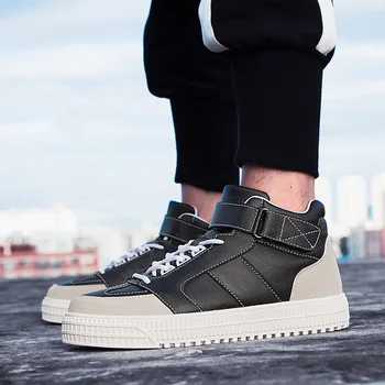 Classic Men's shoes summer tide brand fashion white high shoes casual breathable wear high to help hip hop trend wild tide shoes
Classic Men's shoes summer tide brand fashion white high shoes casual breathable wear high to help hip hop trend wild tide shoes